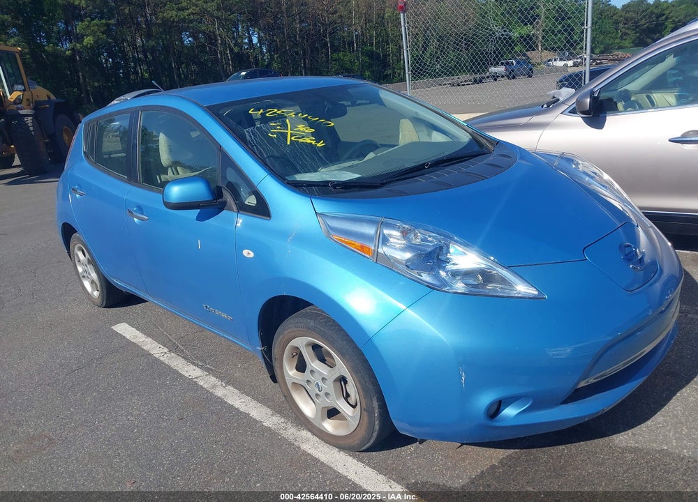 2012 NISSAN LEAF VIN: JN1AZ0CP9CT018876