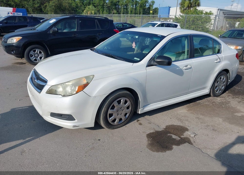 2011 SUBARU LEGACY 2.5I VIN: 4S3BMCA62B3254313