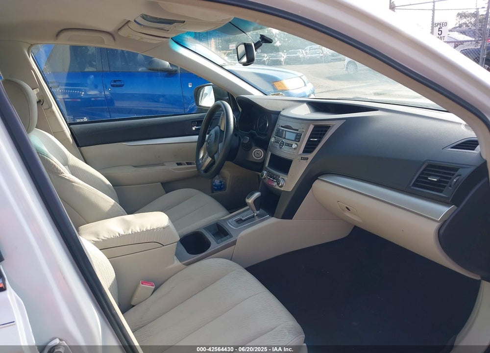 2011 SUBARU LEGACY 2.5I VIN: 4S3BMCA62B3254313