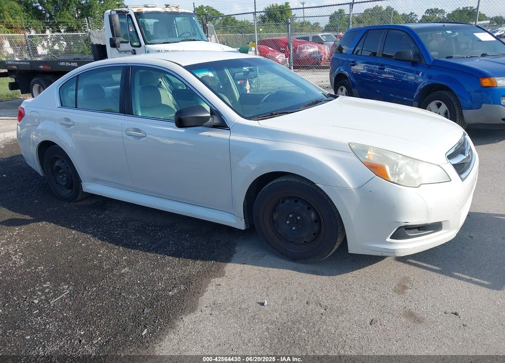 2011 SUBARU LEGACY 2.5I VIN: 4S3BMCA62B3254313