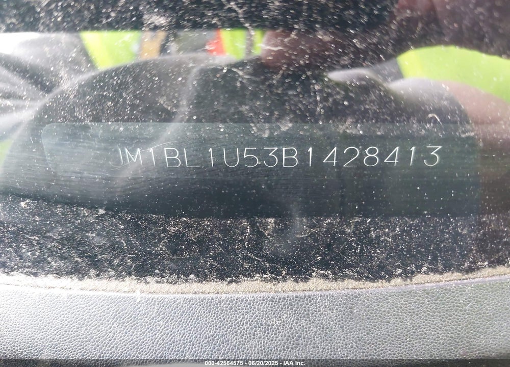 2011 MAZDA 3 S SPORT VIN: JM1BL1U53B1428413