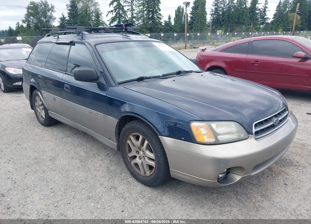 2002 SUBARU OUTBACK VIN: 4S3BH665327600643