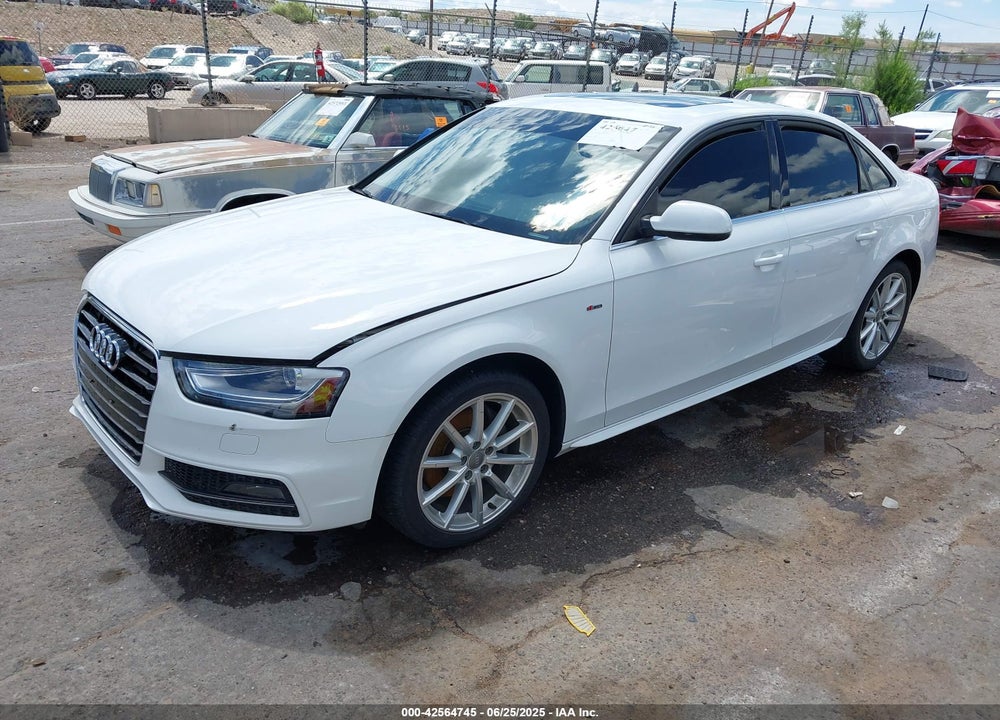2016 AUDI A4 2.0T PREMIUM VIN: WAUAFAFL1GN003364