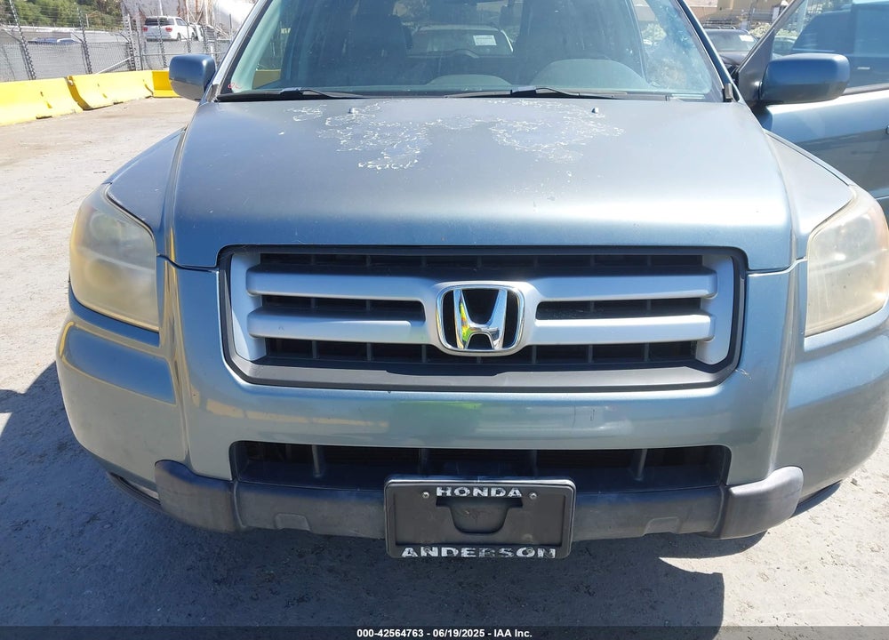 2007 HONDA PILOT EX-L VIN: 2HKYF18747H514858