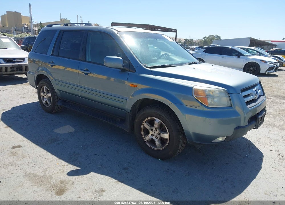 2007 HONDA PILOT EX-L VIN: 2HKYF18747H514858