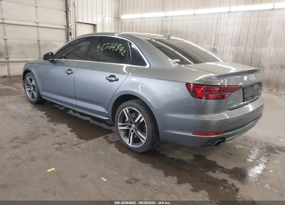 2018 AUDI A4 VIN: WAUENAF42JA163975