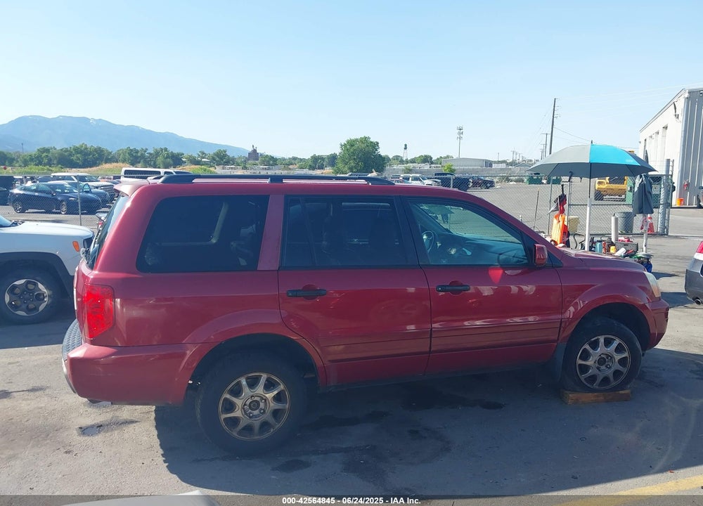 2003 HONDA PILOT EX-L VIN: 2HKYF18553H575077