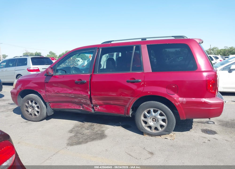 2003 HONDA PILOT EX-L VIN: 2HKYF18553H575077