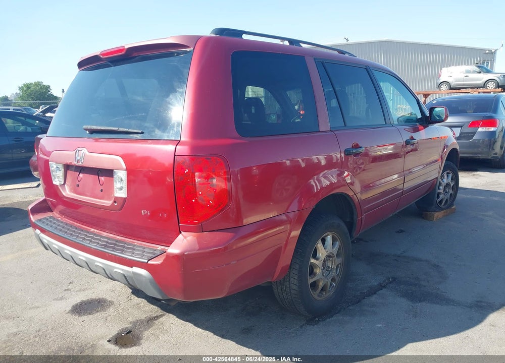 2003 HONDA PILOT EX-L VIN: 2HKYF18553H575077