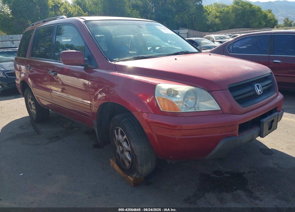 2003 HONDA PILOT EX-L VIN: 2HKYF18553H575077