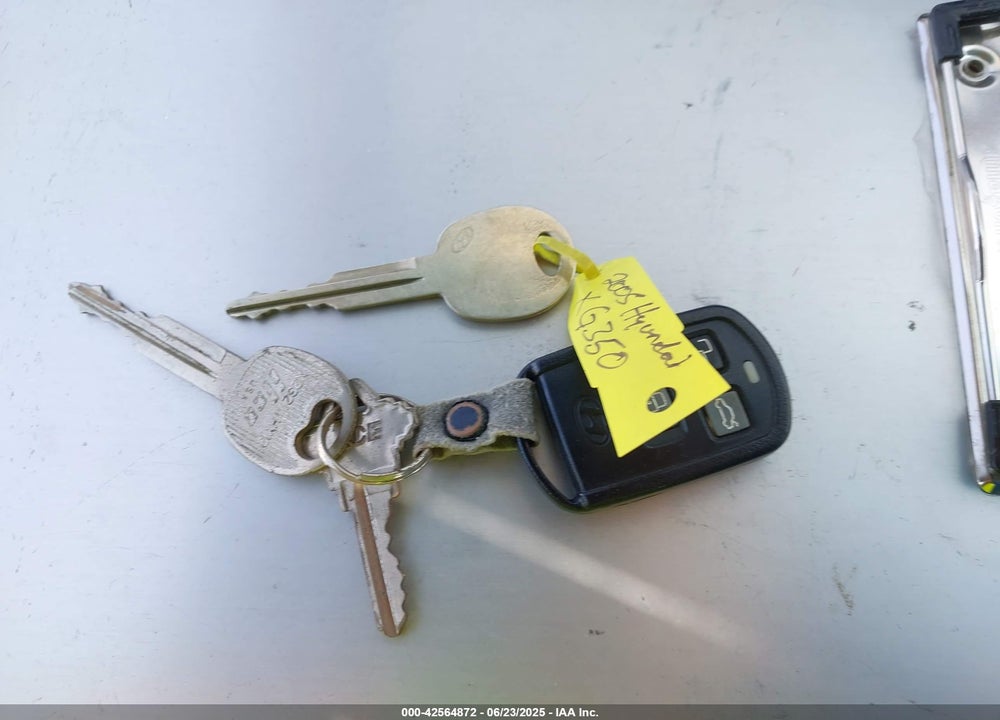 2005 HYUNDAI XG350 L VIN: KMHFU45E05A396874