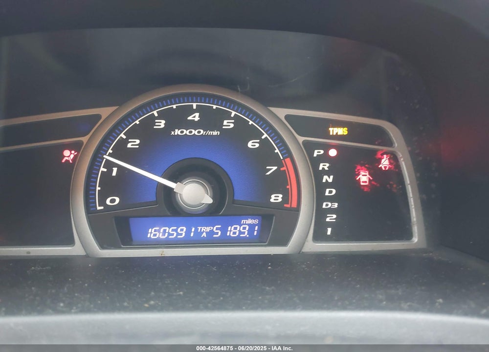 2009 HONDA CIVIC LX VIN: 2HGFG12609H540651