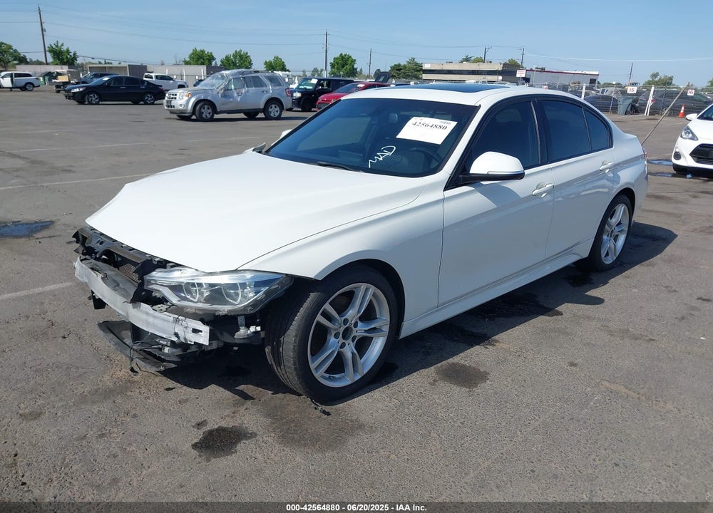 2016 BMW 3 SERIES VIN: WBA8E5C51GK388330