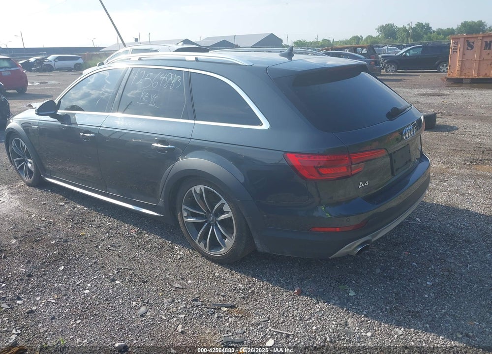 2017 AUDI A4 ALLROAD VIN: WA19NAF49HA042675