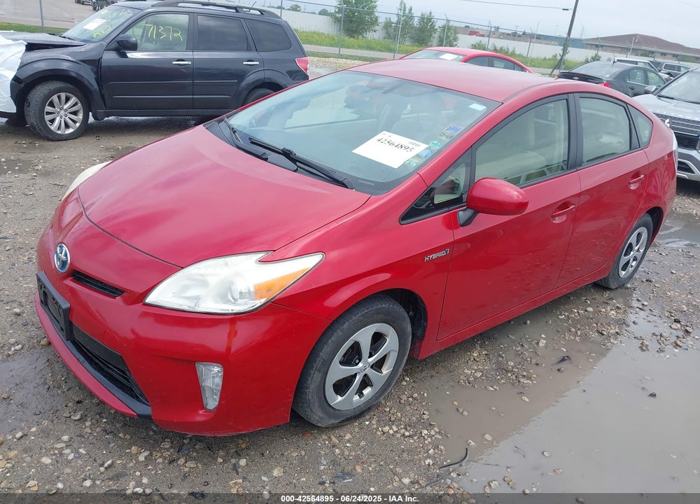 2012 TOYOTA PRIUS VIN: JTDKN3DU9C5491877