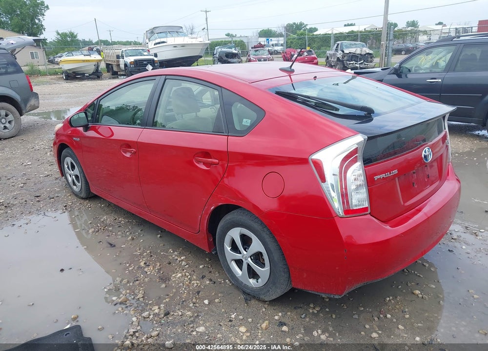 2012 TOYOTA PRIUS VIN: JTDKN3DU9C5491877