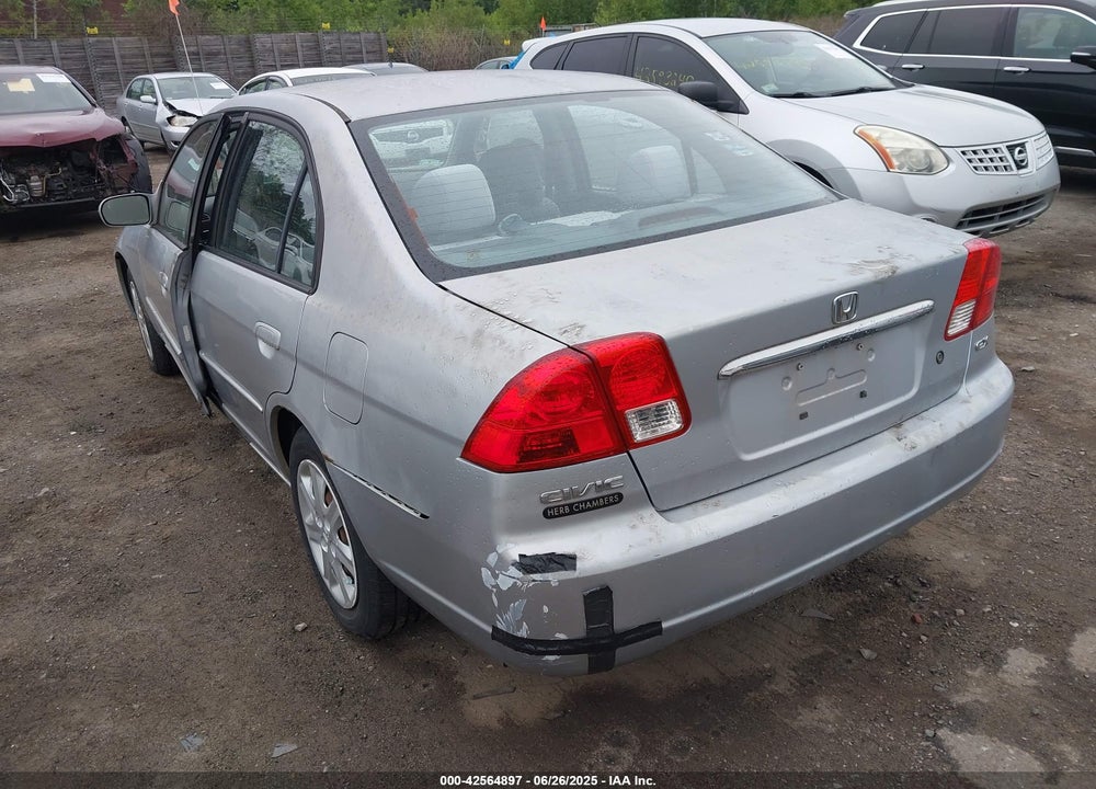 2003 HONDA CIVIC EX VIN: 2HGES26743H547869