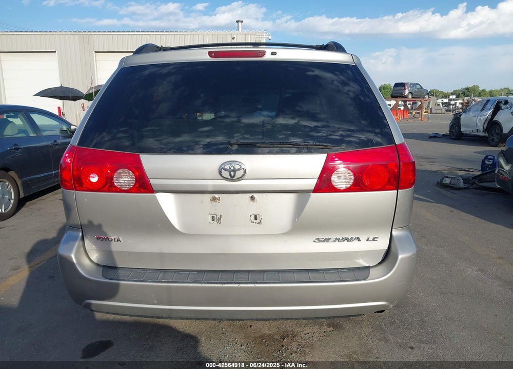 2008 TOYOTA SIENNA LE VIN: 5TDZK23C18S154437