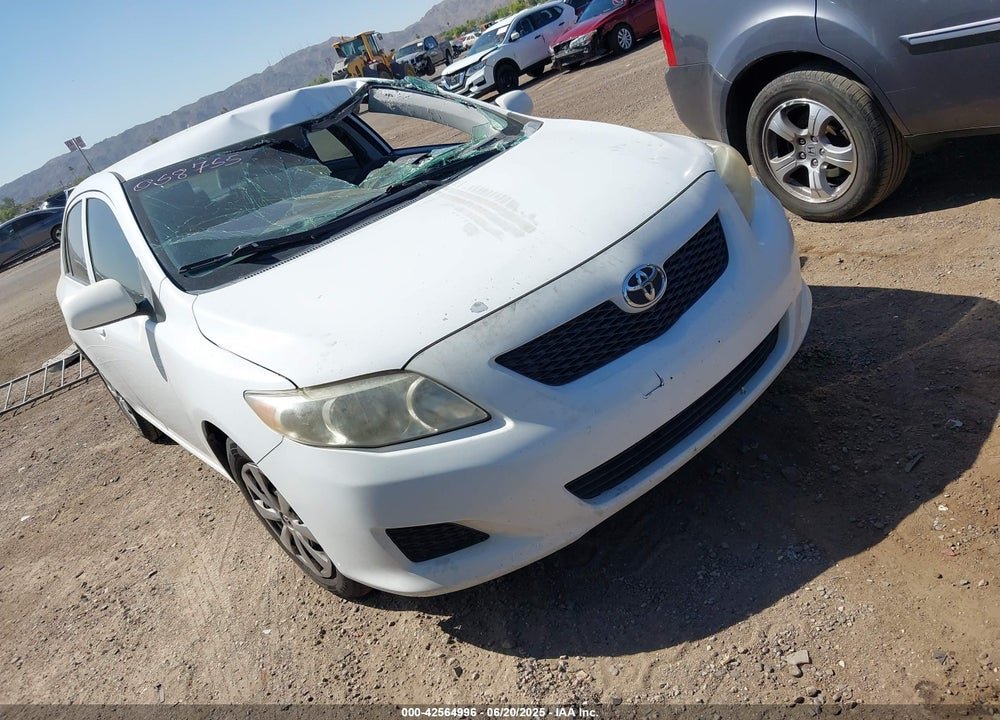2009 TOYOTA COROLLA LE VIN: JTDBL40E699058755