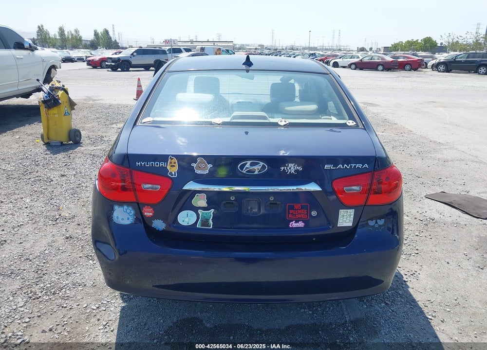 2010 HYUNDAI ELANTRA VIN: KMHDU4ADXAU971110