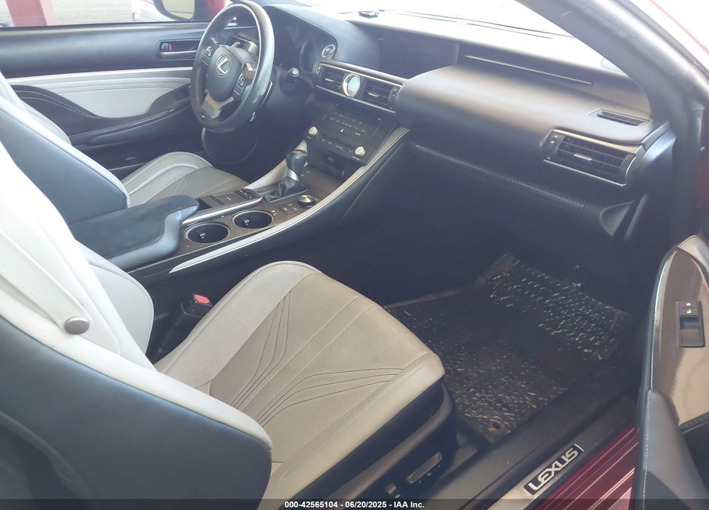 2015 LEXUS RC-F VIN: JTHHP5BCXF5004263