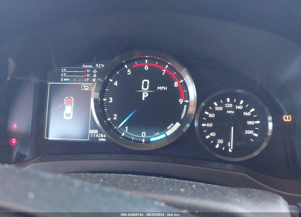 2015 LEXUS RC-F VIN: JTHHP5BCXF5004263