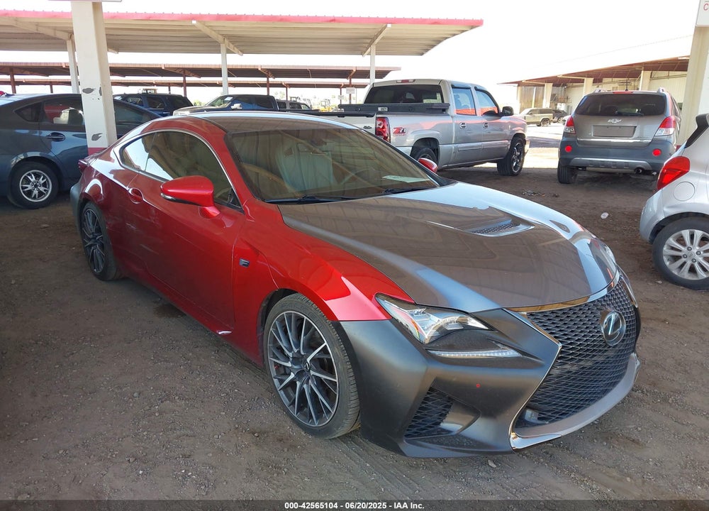 2015 LEXUS RC-F VIN: JTHHP5BCXF5004263