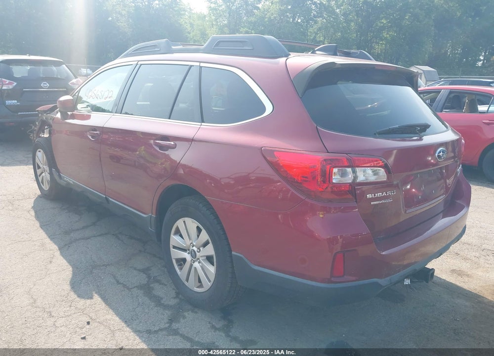 2016 SUBARU OUTBACK VIN: 4S4BSACC9G3302616