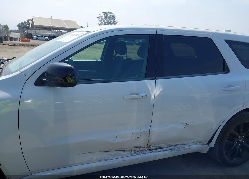 2019 DODGE DURANGO VIN: 1C4RDHAG0KC852677