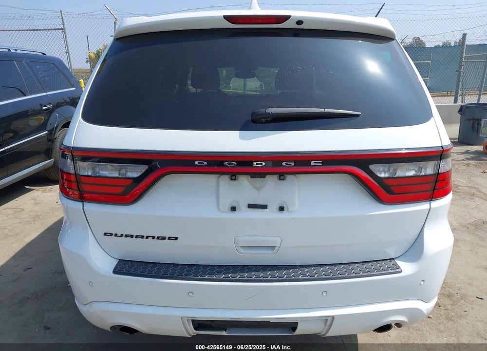 2019 DODGE DURANGO VIN: 1C4RDHAG0KC852677