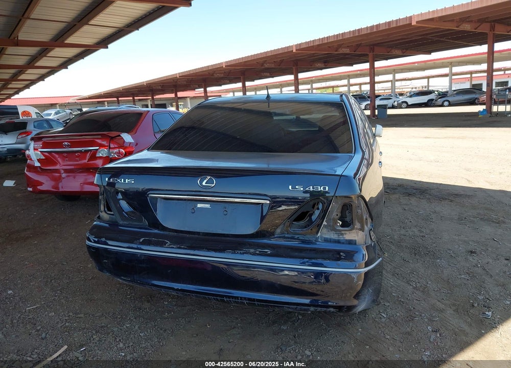 2002 LEXUS LS 430 VIN: JTHBN30F920077161