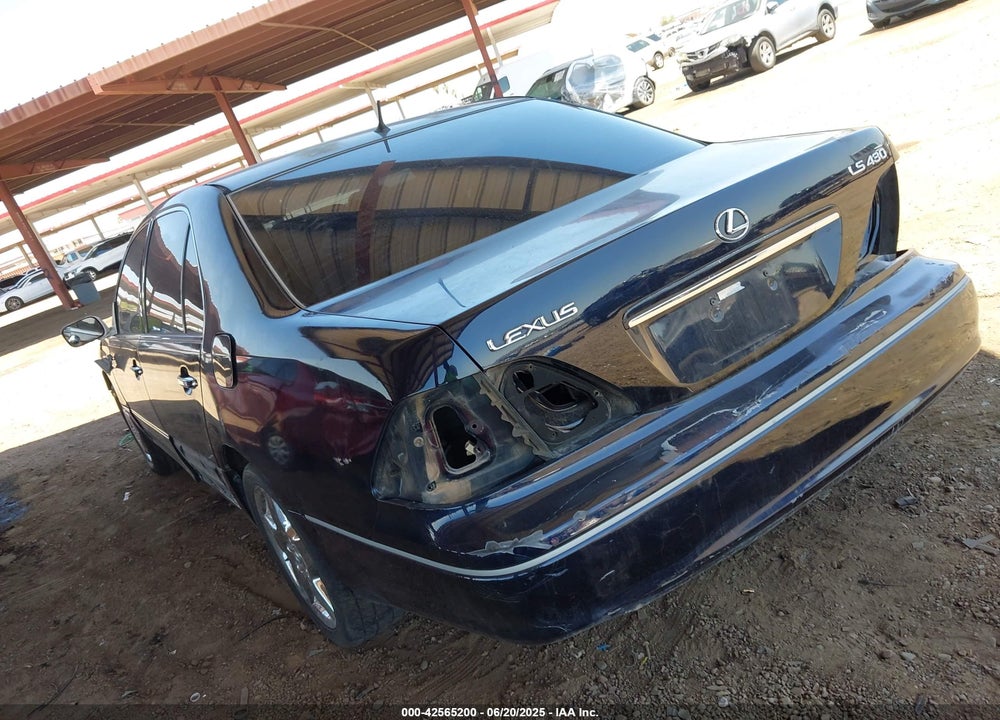 2002 LEXUS LS 430 VIN: JTHBN30F920077161