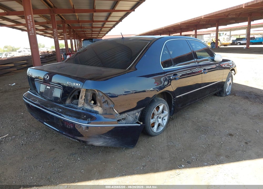 2002 LEXUS LS 430 VIN: JTHBN30F920077161
