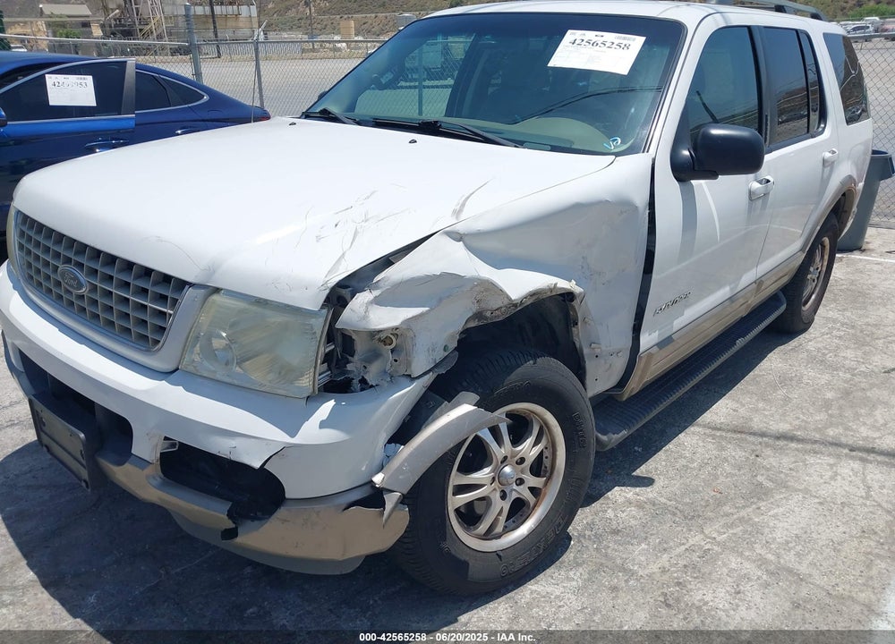 2002 FORD EXPLORER EDDIE BAUER VIN: 1FMZU64E12ZB46132
