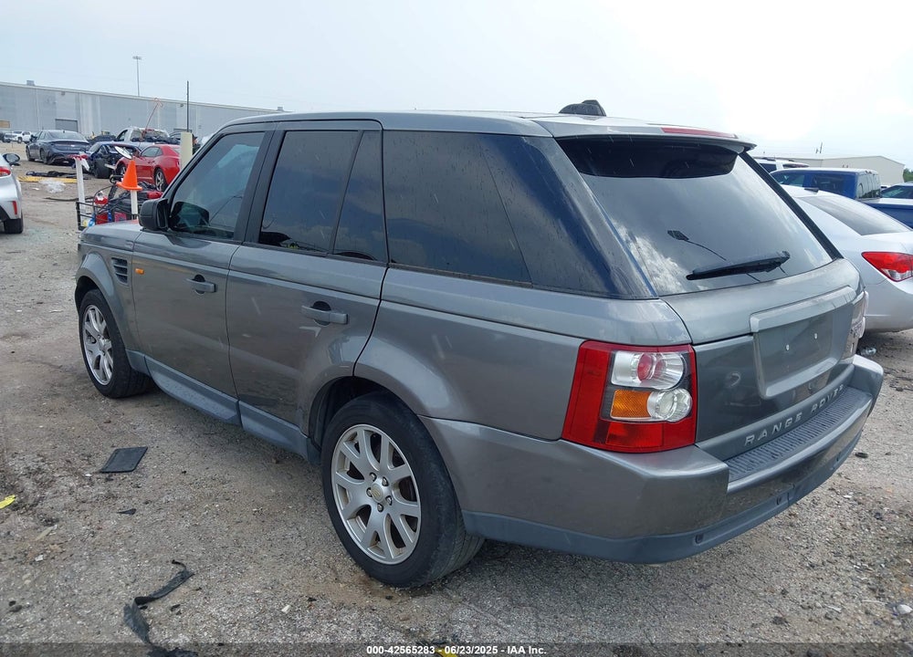 2008 LAND ROVER RANGE ROVER SPORT HSE VIN: SALSF254X8A138996