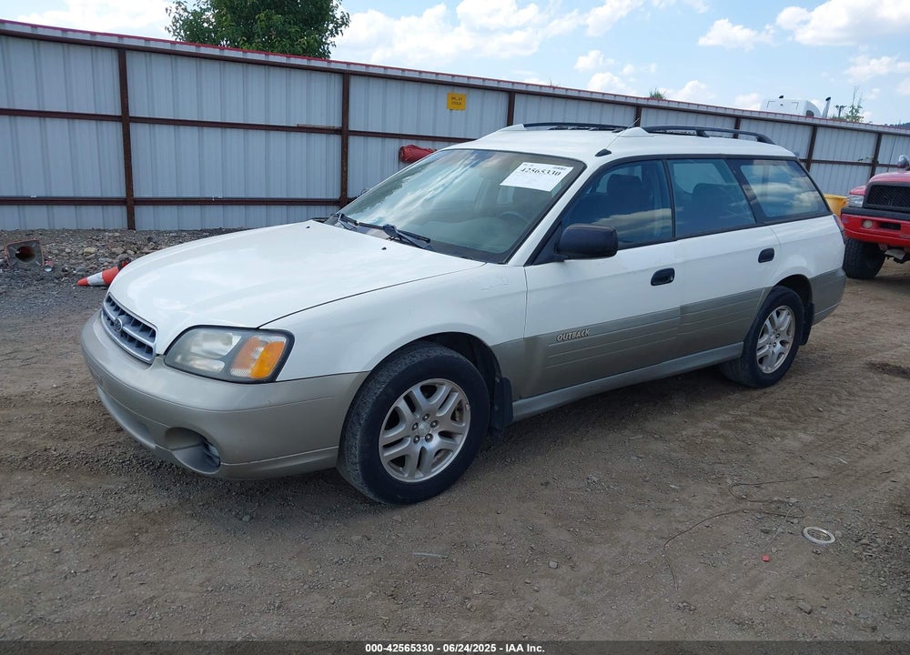 2000 SUBARU OUTBACK VIN: 4S3BH6657Y7669831