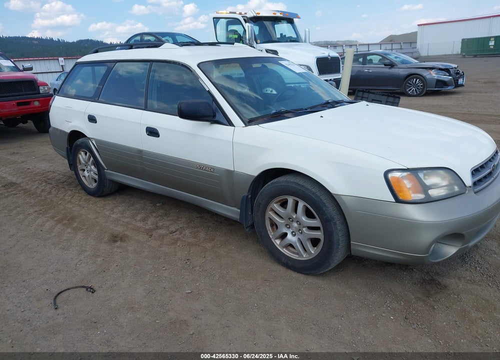 2000 SUBARU OUTBACK VIN: 4S3BH6657Y7669831