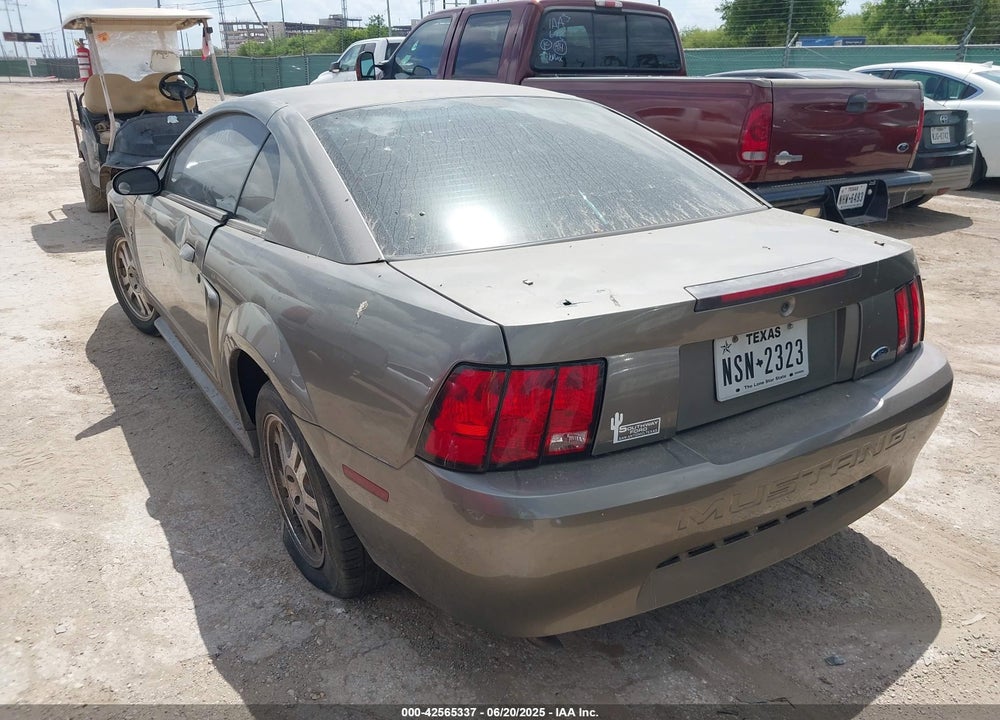 2002 FORD MUSTANG VIN: 1FAFP40412F208412