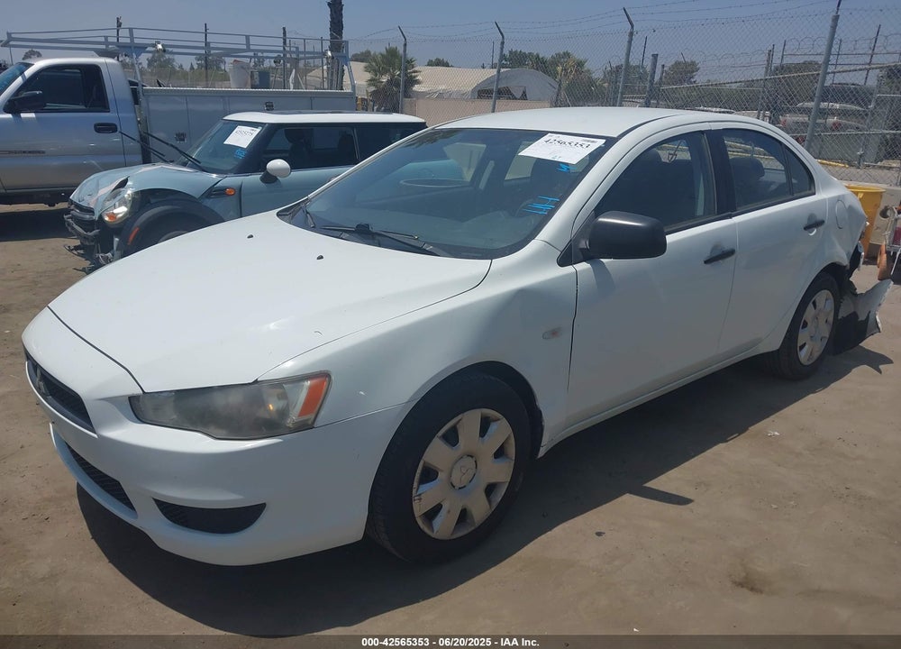 2008 MITSUBISHI LANCER VIN: JA3AU16UX8U029758