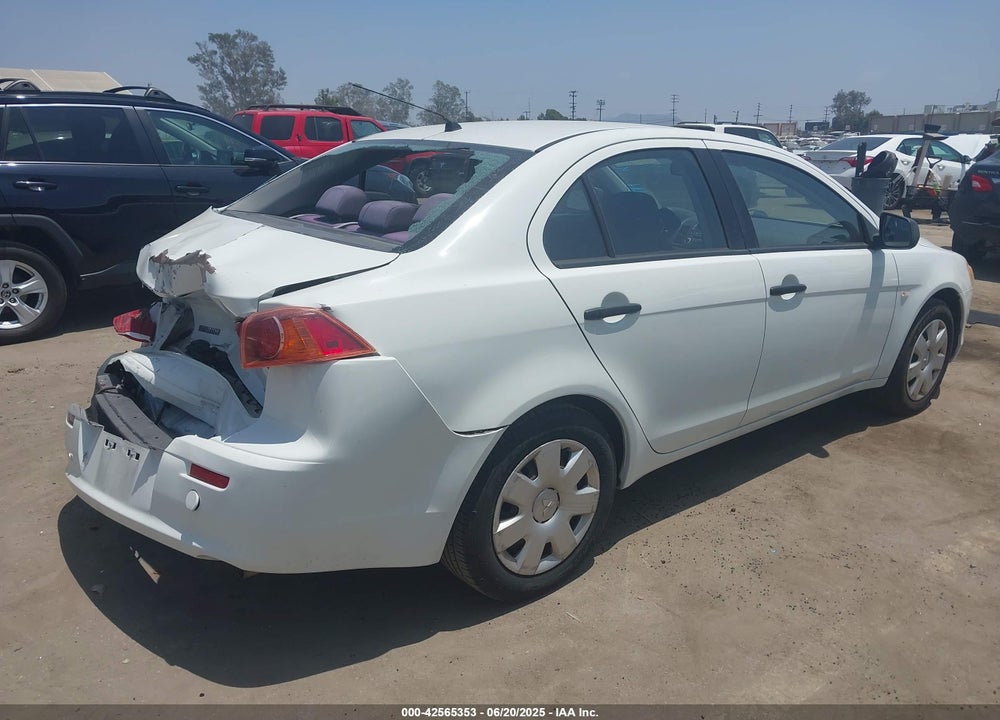 2008 MITSUBISHI LANCER VIN: JA3AU16UX8U029758