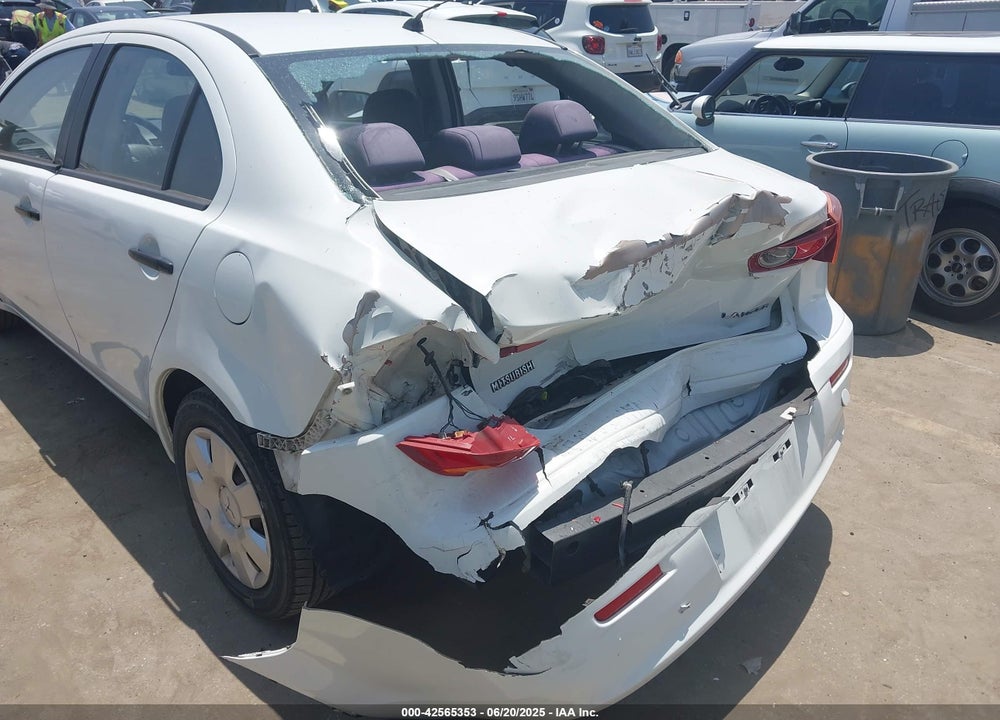 2008 MITSUBISHI LANCER VIN: JA3AU16UX8U029758