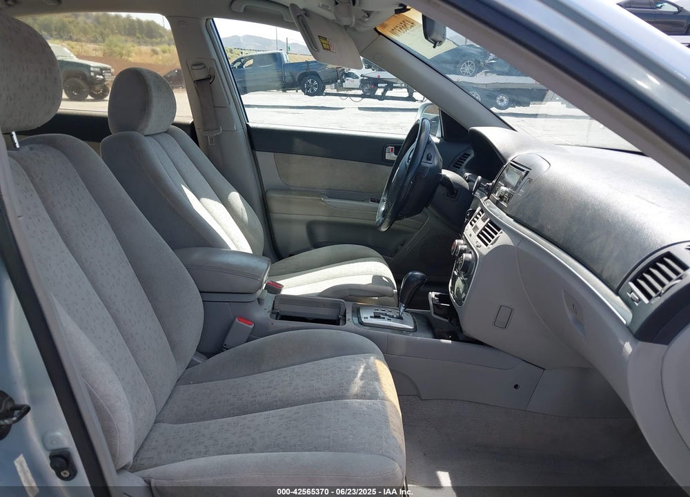 2007 HYUNDAI SONATA GLS VIN: 5NPET46C27H229475