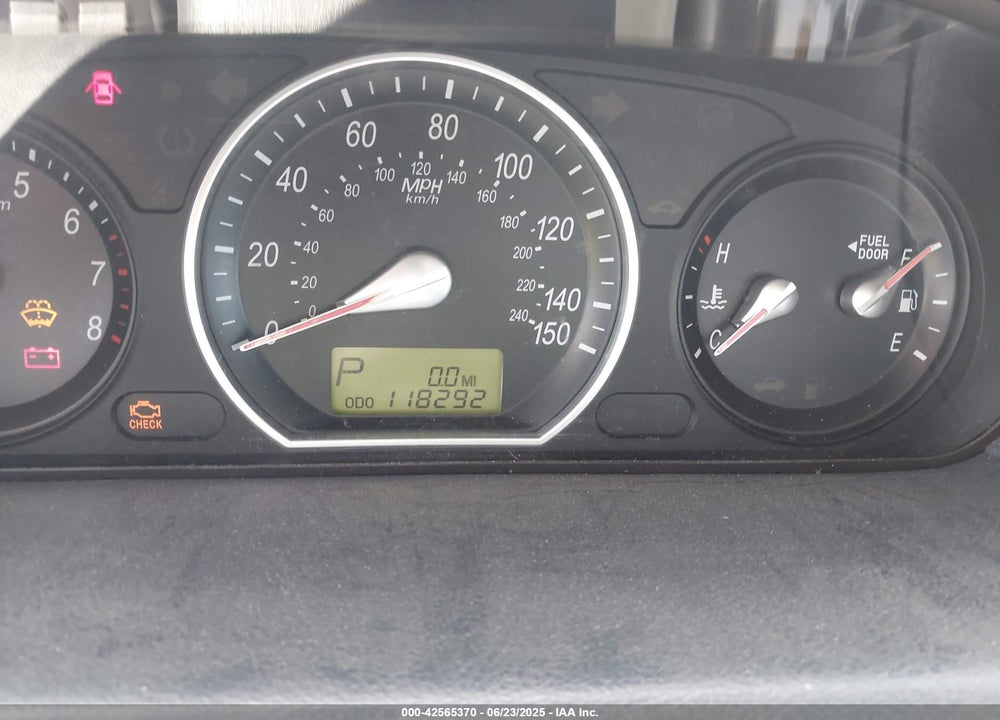 2007 HYUNDAI SONATA GLS VIN: 5NPET46C27H229475