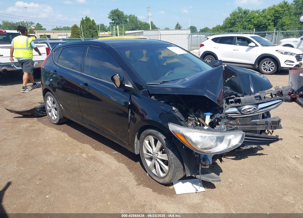 2012 HYUNDAI ACCENT SE VIN: KMHCU5AE3CU010510