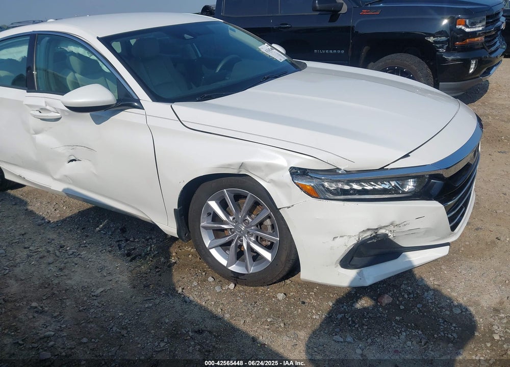 2021 HONDA ACCORD VIN: 1HGCV1F19MA018602