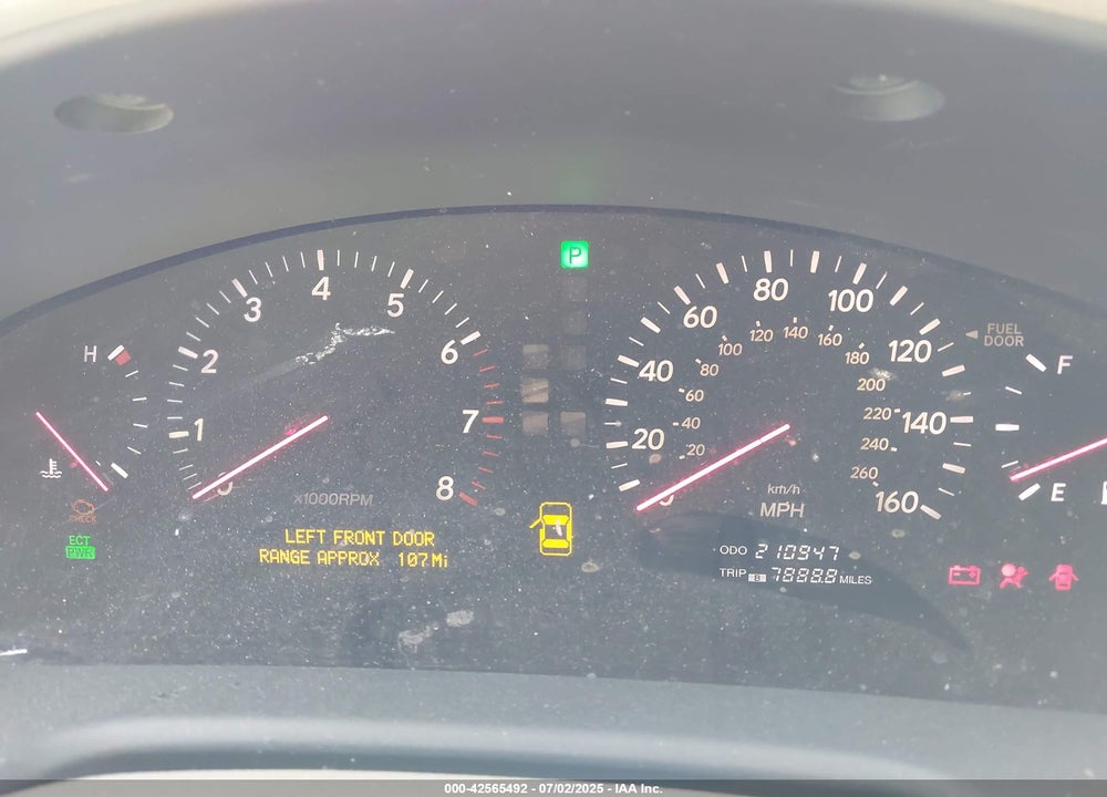 2002 LEXUS LS 430 VIN: JTHBN30F220089331
