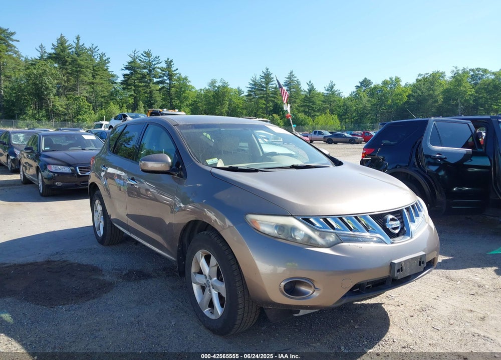 2010 NISSAN MURANO S VIN: JN8AZ1MW3AW111689