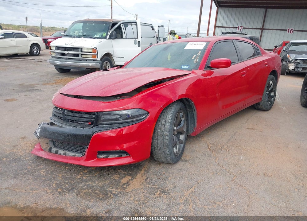 2016 DODGE CHARGER SXT VIN: 2C3CDXHGXGH259214