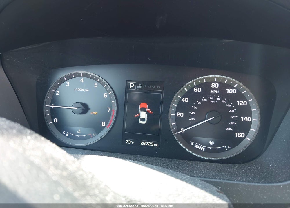 2017 HYUNDAI SONATA VIN: 5NPE34AF0HH455386