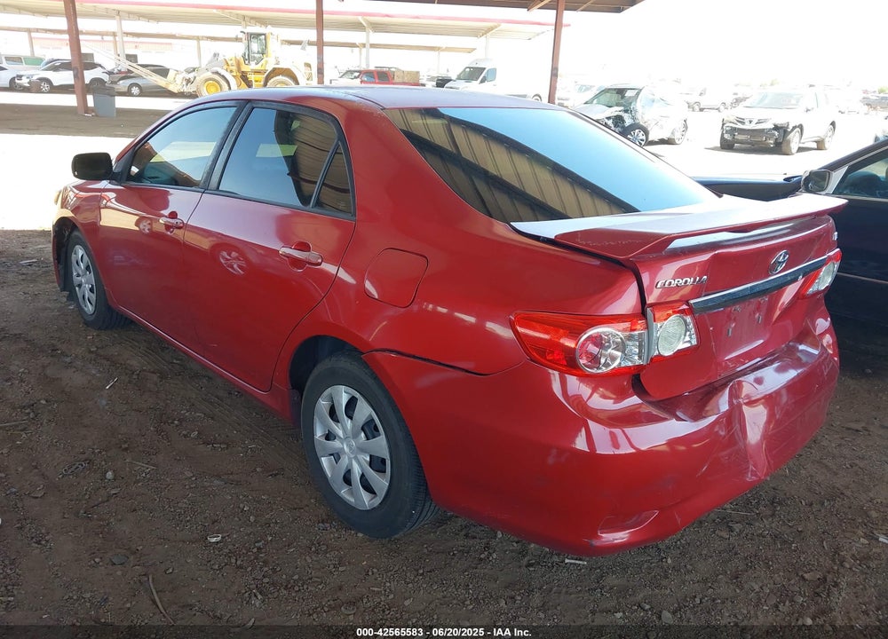 2011 TOYOTA COROLLA VIN: 2T1BU4EEXBC541400